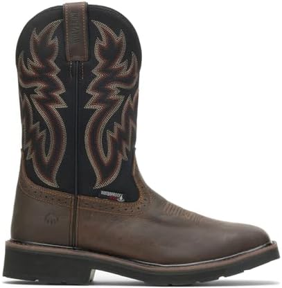 Wolverine Mens Rancher Waterproof Steel Toe Wellington Boot Wolverine