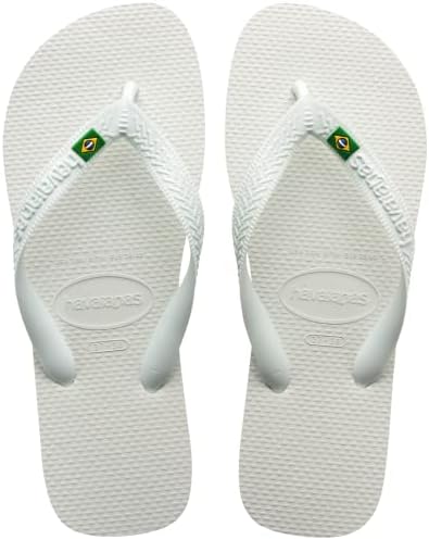 Мужские шлепанцы Havaianas Brasil из 100% резины с нескользящей подошвой Havaianas