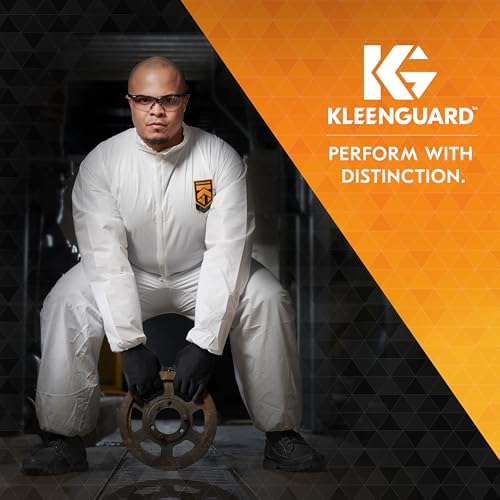 Мужские Комбинезоны KLEENGUARD KleenGuard 58514 A20 Дышащие Защитные Комбинезоны, X-Large, Синий KLEENGUARD