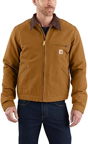 Мужская Повседневная куртка Carhartt Detroit с подкладкой из флиса Carhartt