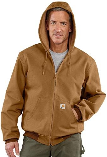 Мужская куртка Carhartt с теплой подкладкой из хлопка и свободным кроем Carhartt