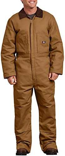 Dickies Men's Premium Insulated Duck Coverall, Brown Duck, 2XL - Short Dickies