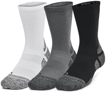 Under Armour Unisex Adult Performance Tech Pro Crew Socks (3 Pairs) Under Armour