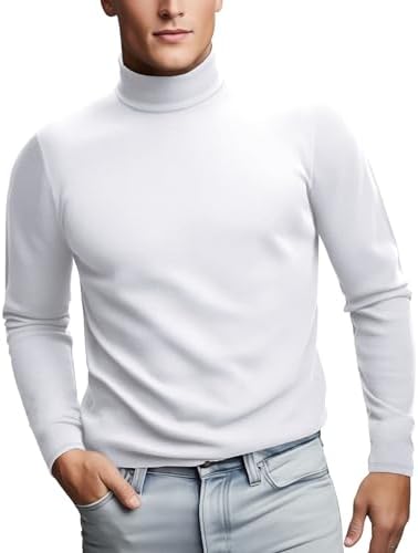 Мужская Базовая майка Zengjo Turtleneck Long Sleeve Zengjo