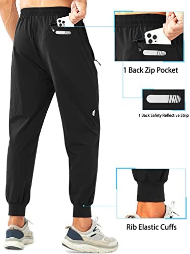 NORTHYARD Men's Athletic Running Pants Lightweight Workout Joggers Quick Dry Gym Sweatpants Active Sports Track Training Northyard