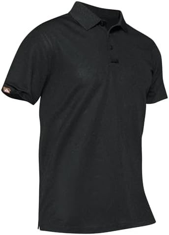 Мужская Поло рубашка UTWGN Quick-Dry Performance Tactical Golf Regular-fit Jersey Tennis UTWGN