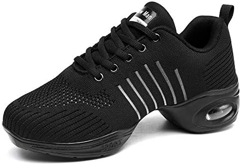 Обувь для художественной гимнастики и танцев Slow Man Women's Jazz Shoes Lace-up Sneakers Slow Man