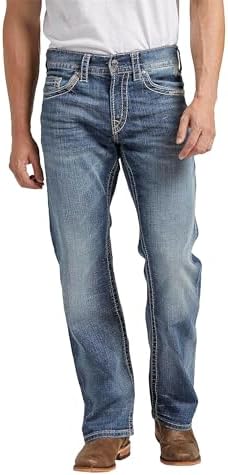 Мужские Прямые Джинсы Silver Jeans Co. Zac Relaxed Fit Silver Jeans Co.