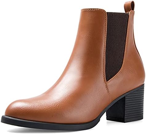 Женские Ботильоны и ботинки до щиколотки COASIS Chelsea Boots на толстом каблуке с эластичными вставками COASIS