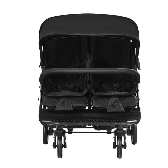 VEVOR Double Stroller - Lightweight Side-by-Side Foldable Twin Stroller in Black VEVOR