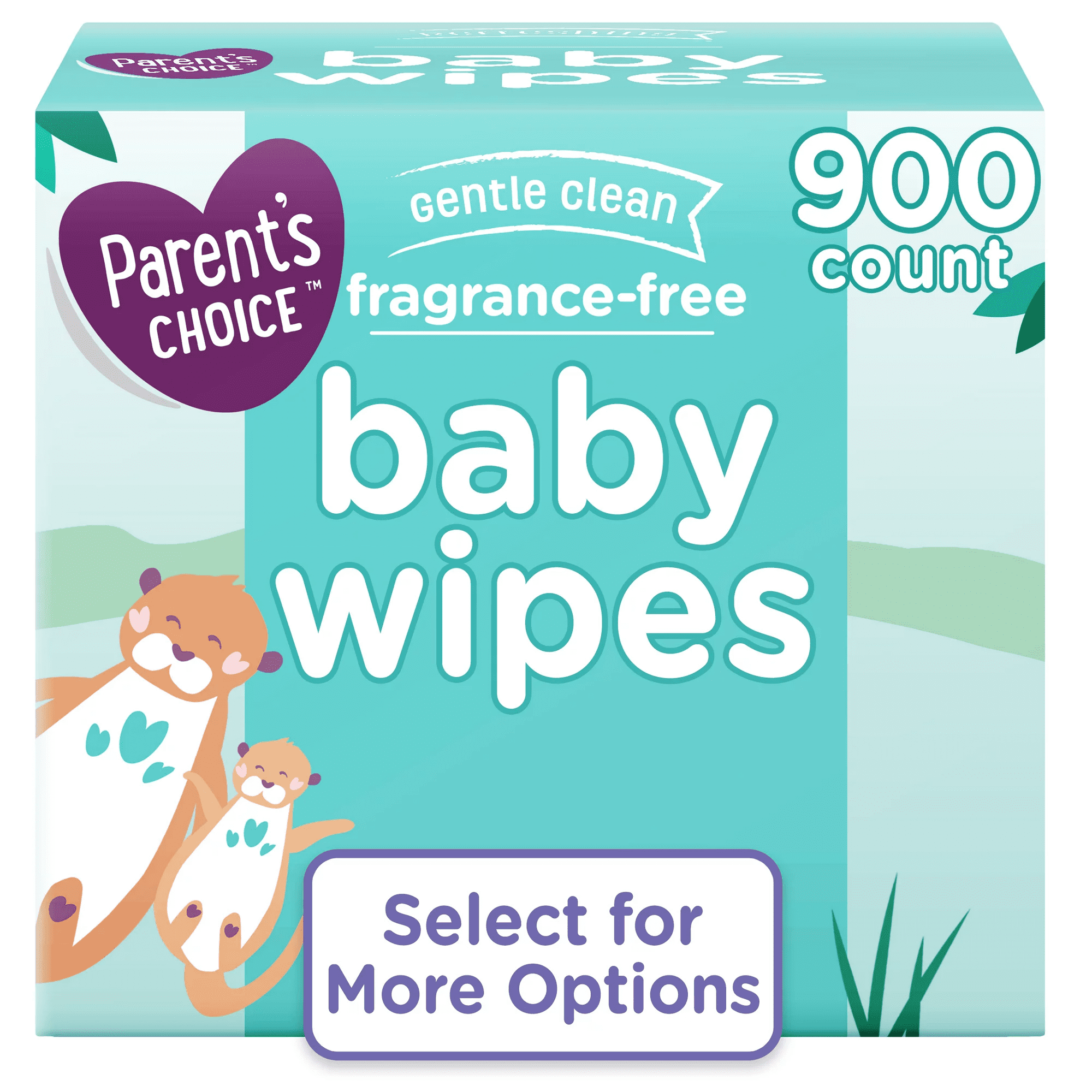 Parents Choice Fragrance-Free Baby Wipes, 1200 Count (Select for More Options) Parent's Choice