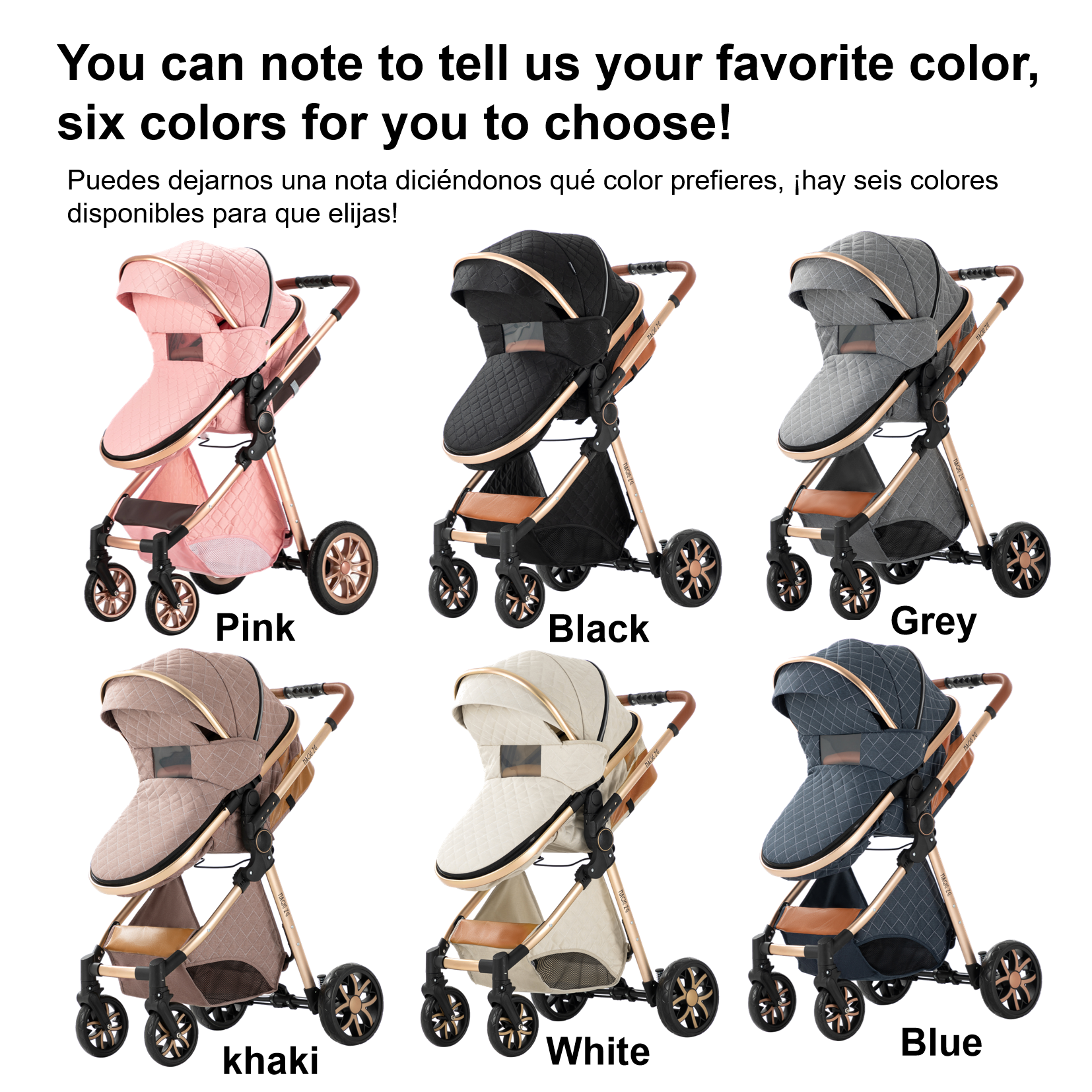 Foldable Compact Pram Carriage Travel Pushchair with Stroller Foot Cover for 0 to 36 Months Babies Magic ZC