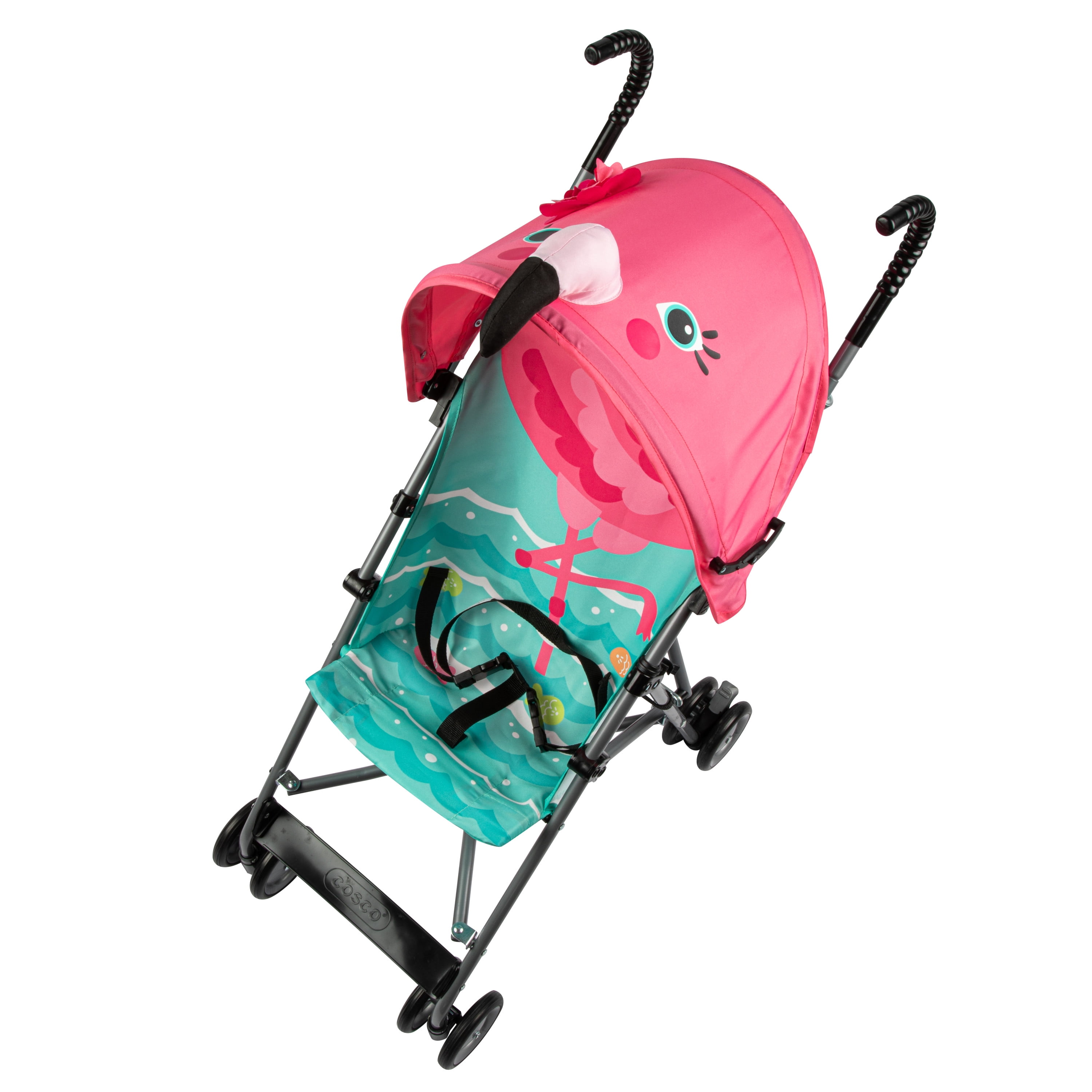 Cosco Kids Character Umbrella Stroller, Pink Flamingo, Toddler, Unisex Cosco Kids