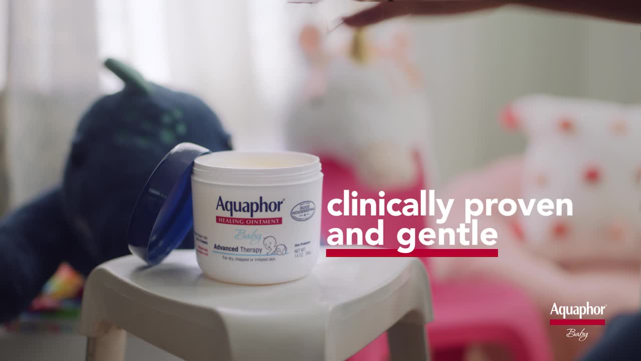 Aquaphor, Baby Healing Ointment, Advanced Therapy Skin Protectant, Infant Diaper Rash, 14 oz, Jar Visit the Aquaphor Store