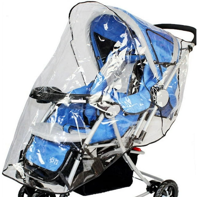 Simplicity rain & wind shield transparent baby stroller cover Simplicity