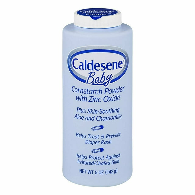 Caldesene Baby Cornstarch Powder With Zinc Oxide 5 oz (Pack of 5) Caldesene