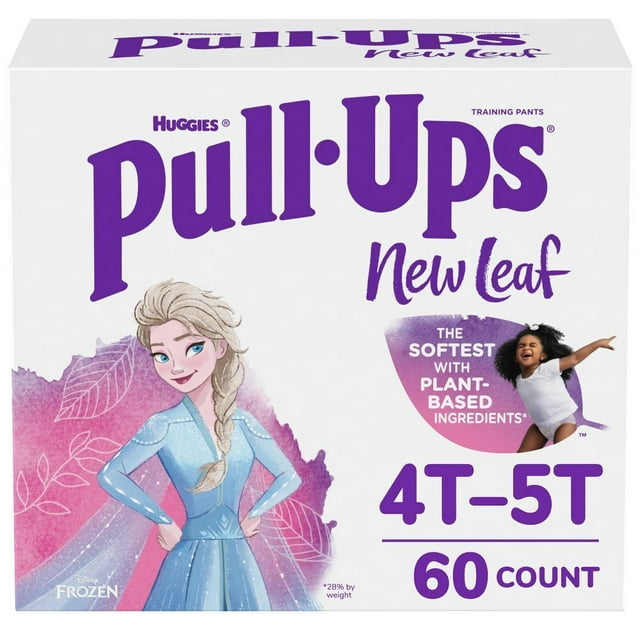 Pull-Ups New Leaf Girls' Disney Frozen Training Pants - 4T-5T - 60ct N/A