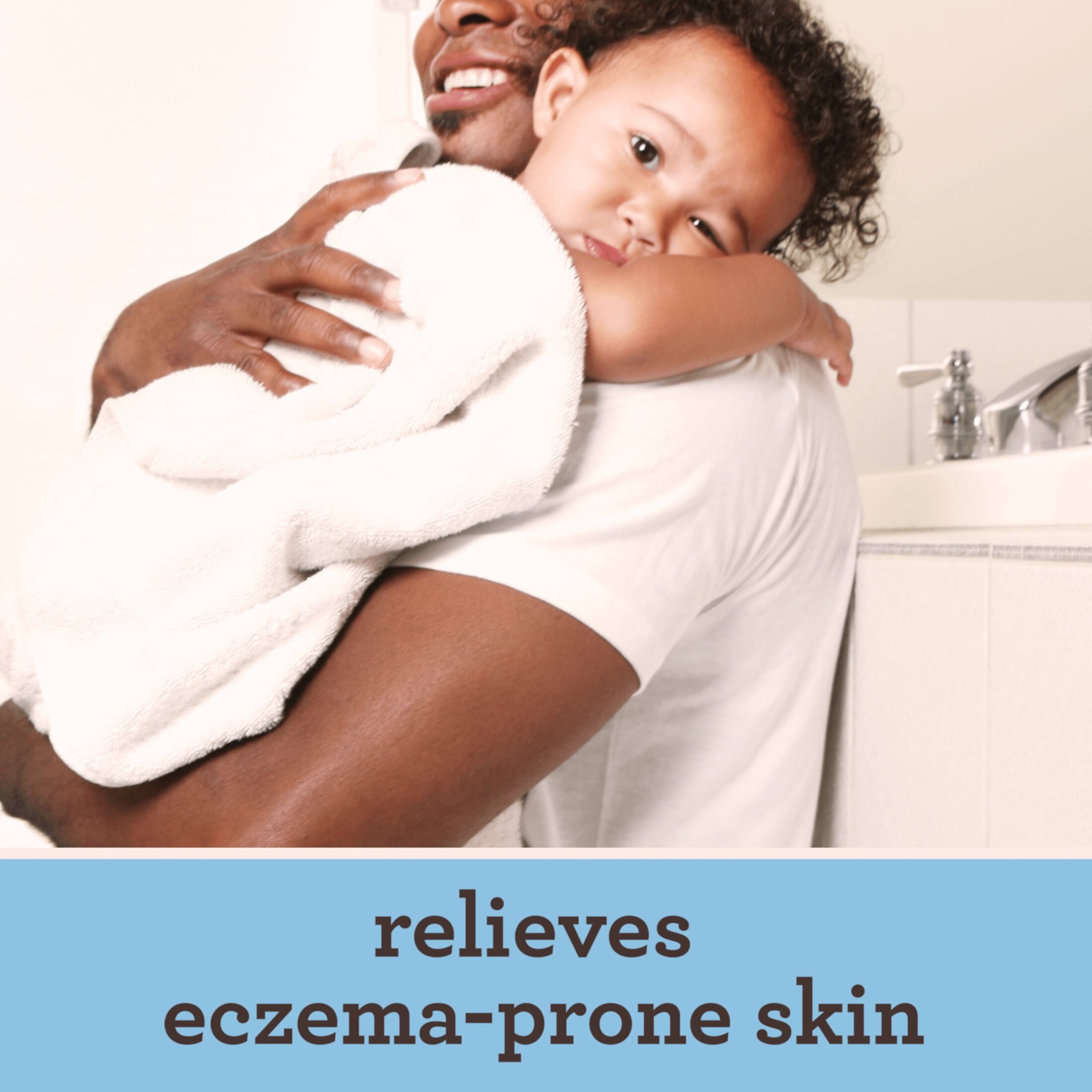 (2 pack) Aveeno Baby Eczema Therapy Moisturizing Cream Body Lotion with Oatmeal, 5 oz Aveeno