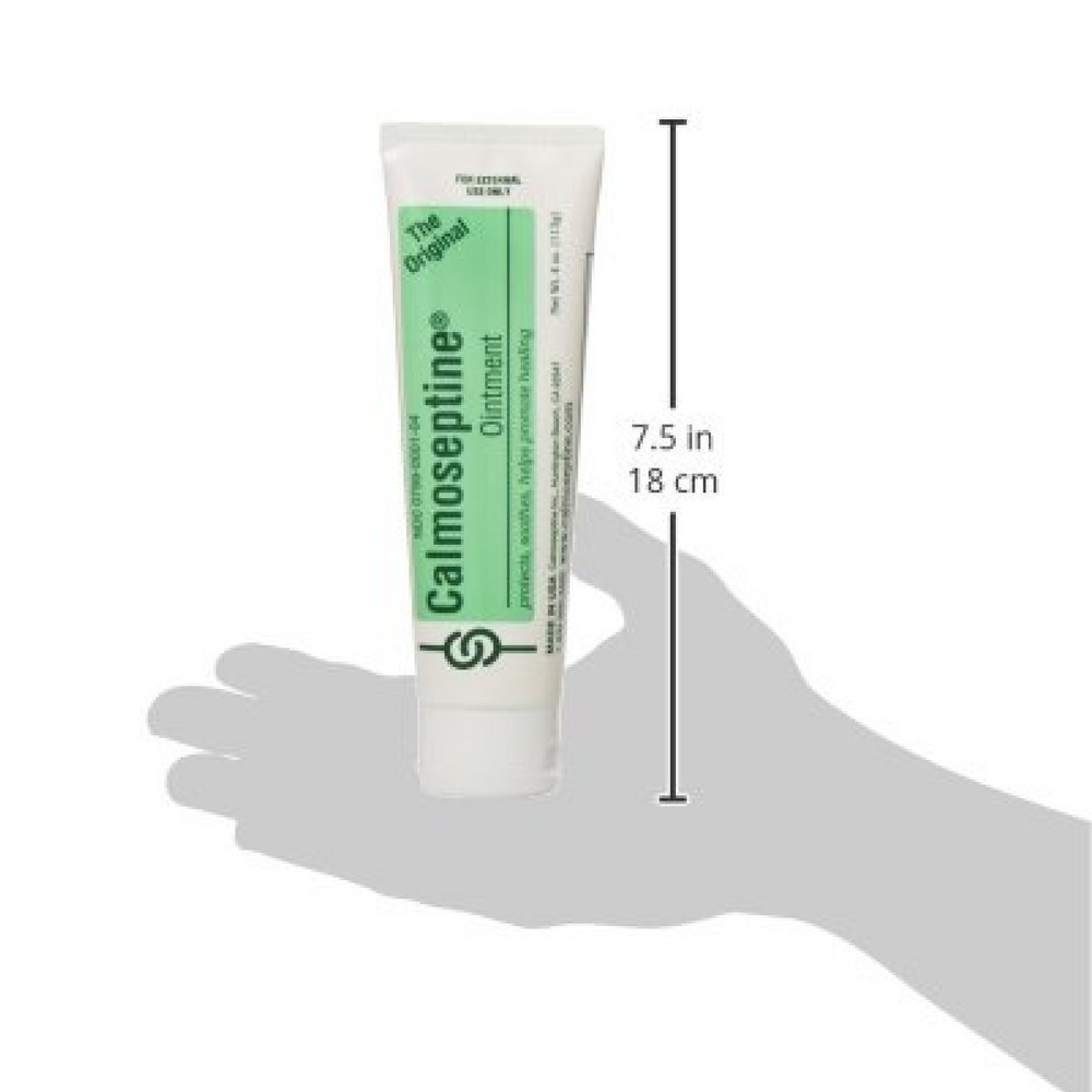 Calmoseptine Ointment Tube 4 Ounce (Pack of 2) Calmoseptine