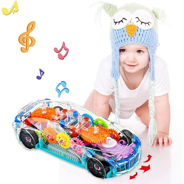 TYMZDYN Toys for 1 2 3 Year Old Boy, Baby Toys 6 to 12 Months Electric Car Toys, Great Christmas Birthday Gift for Kids TYMZDYN