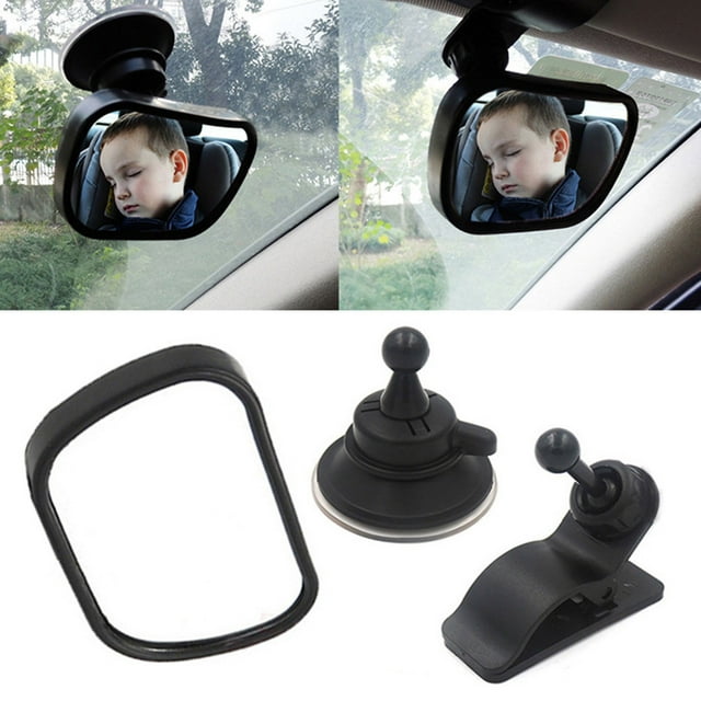 VANLOFE Car Mirror Baby Child Rear Back Seat Safety Mirror with Clear Glass Shatterproof and Safe VANLOFE