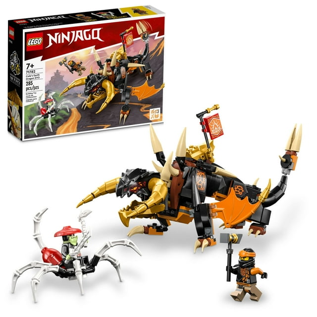 LEGO NINJAGO Cole’s Earth Dragon EVO Ninja Action Toy 71782 Lego