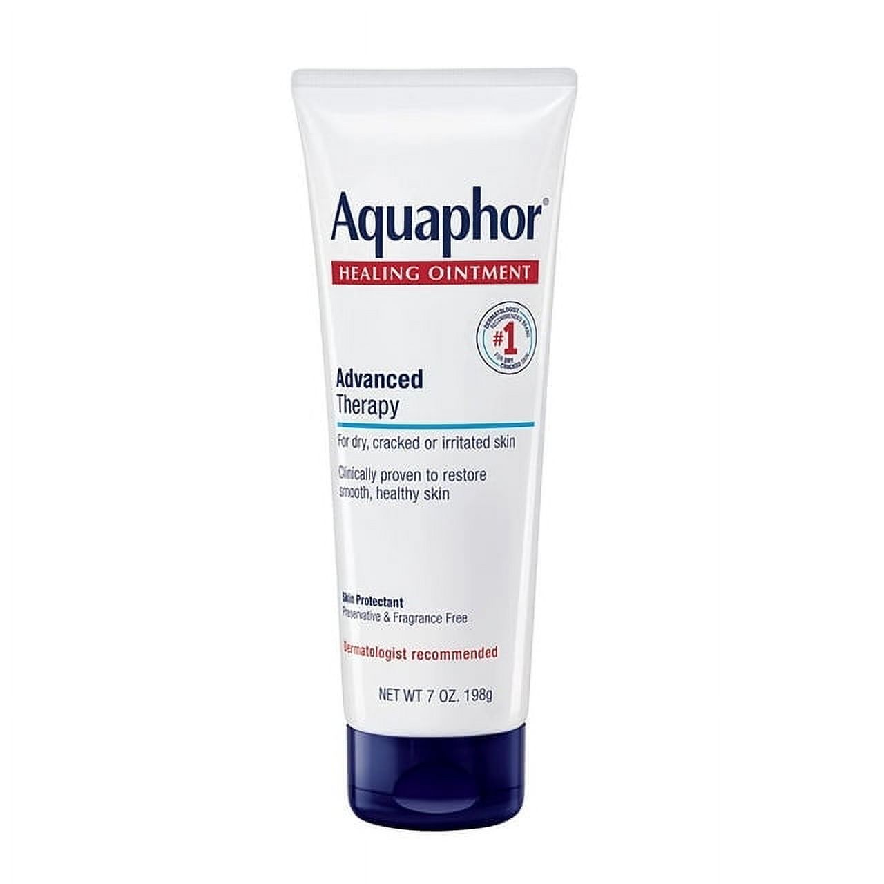 Aquaphor Advanced Therapy Healing Ointment Skin Protectant 7 Ounce Tube Aquaphor