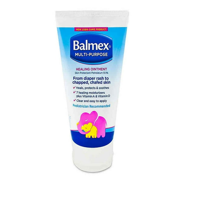 3 Pack - Balmex Extra Protective Multi Purpose Healing Clear Ointment 3.5oz Each Balmex