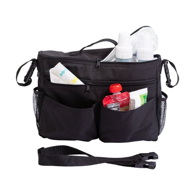 J.L. Childress Cool 'N Cargo Universal Insulated Stroller Cooler and Organizer, Black J.L. Childress