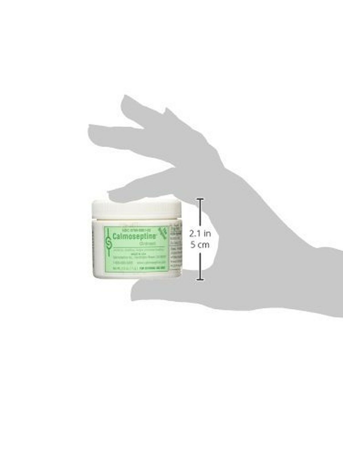 Calmoseptine Skin Healing Moisture Barrier Ointment - 2.5 Oz, Pack of 2 Calmoseptine