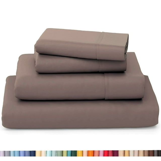 Ultra Soft Wrinkle Resistant Bamboo Sheet Set - 4 Piece Set - 2200 Series Bamboo Elegance