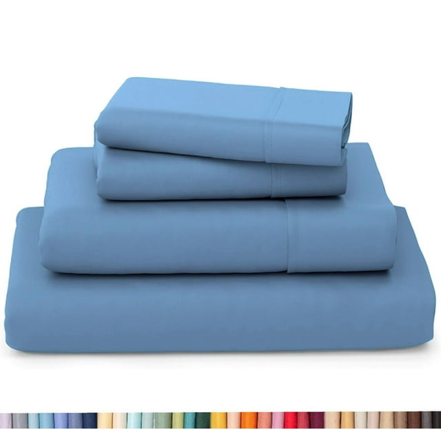 Ultra Soft Wrinkle Resistant Bamboo Sheet Set - 4 Piece Set - 2200 Series Bamboo Elegance