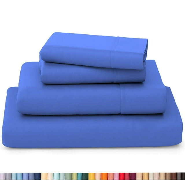 Ultra Soft Wrinkle Resistant Bamboo Sheet Set - 4 Piece Set - 2200 Series Bamboo Elegance