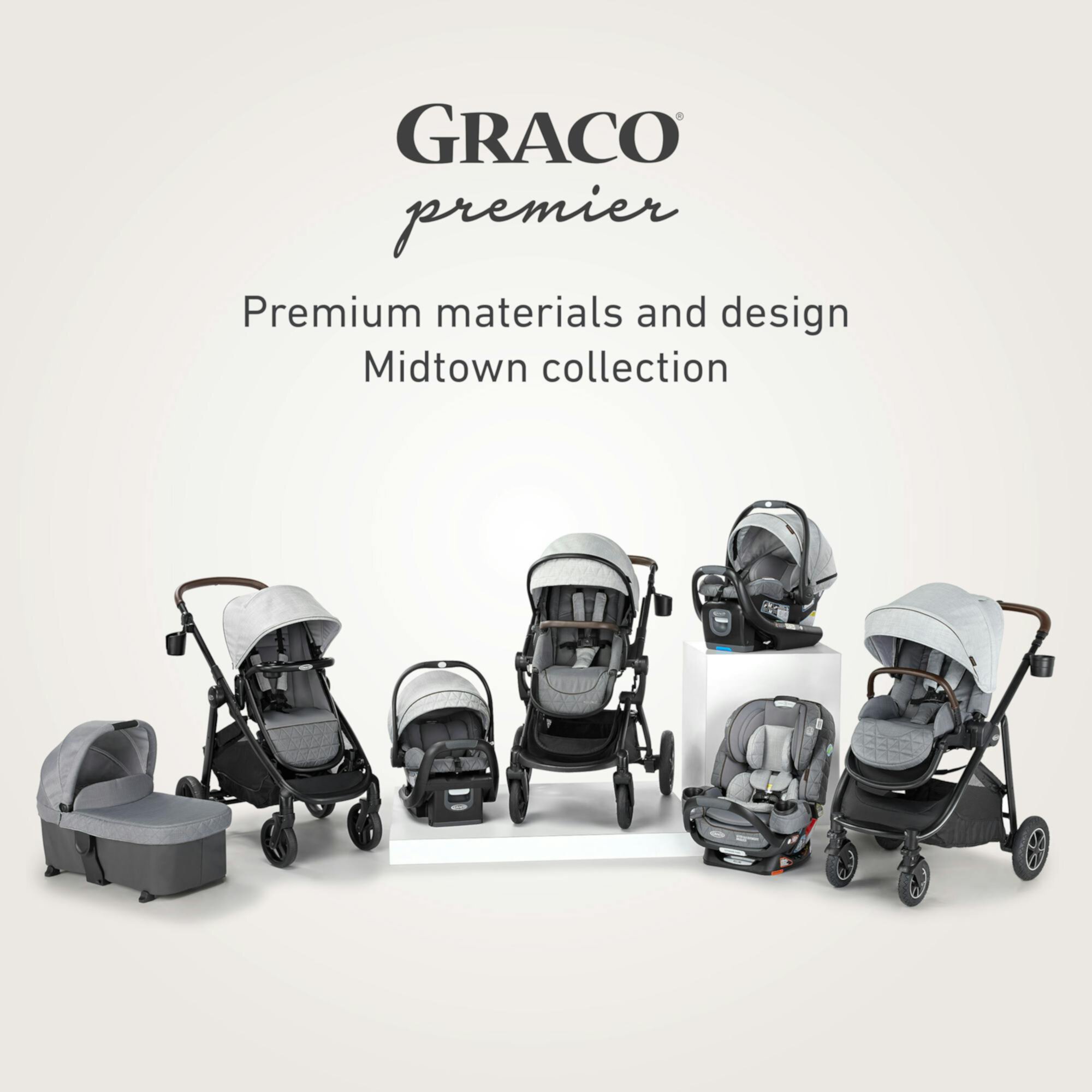 Graco Graco Premier  Modes  Nest2Grow  Stroller Second Seat, Midtown  Collection Visit the Graco Store