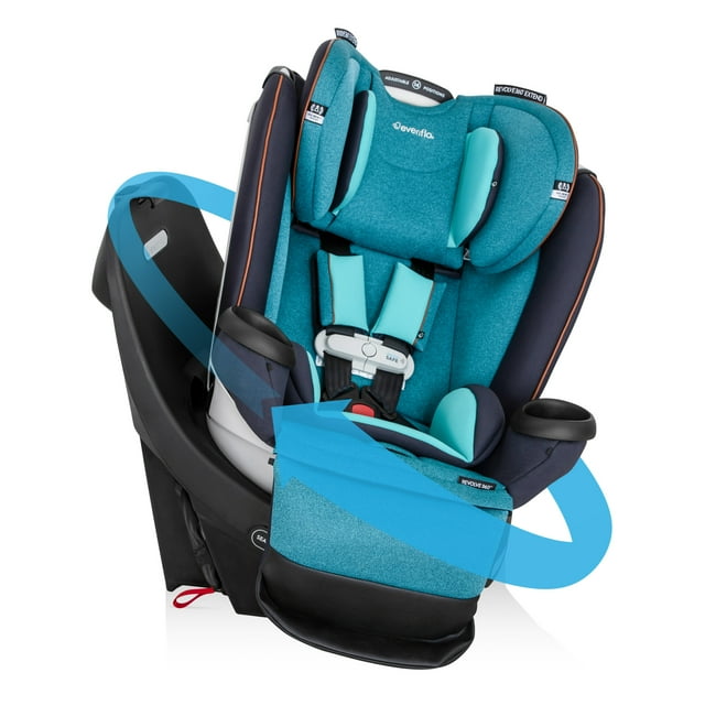 Evenflo Gold Revolve360 Extend All-in-One Rotational Car Seat with SensorSafe (Sapphire Blue) Visit the Evenflo Store