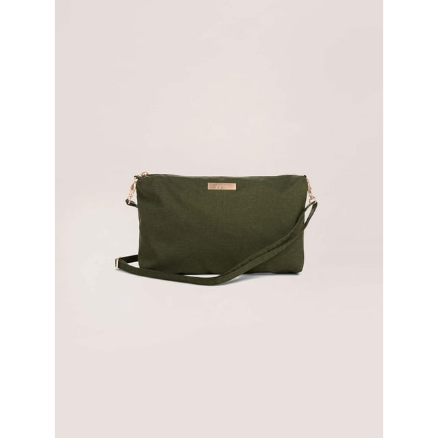 JuJuBe Be Quick Shoulder Wristlette Clutch Purse - Green Olive Chromatics JuJuBe