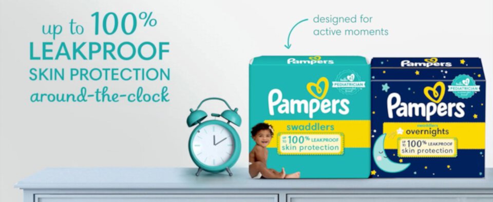 Pampers Swaddlers Wetness Indicator Hypoallergenic Soft Latex and Paraben Free Soft Diapers - Size 2, 148 Count Visit the Pampers Store