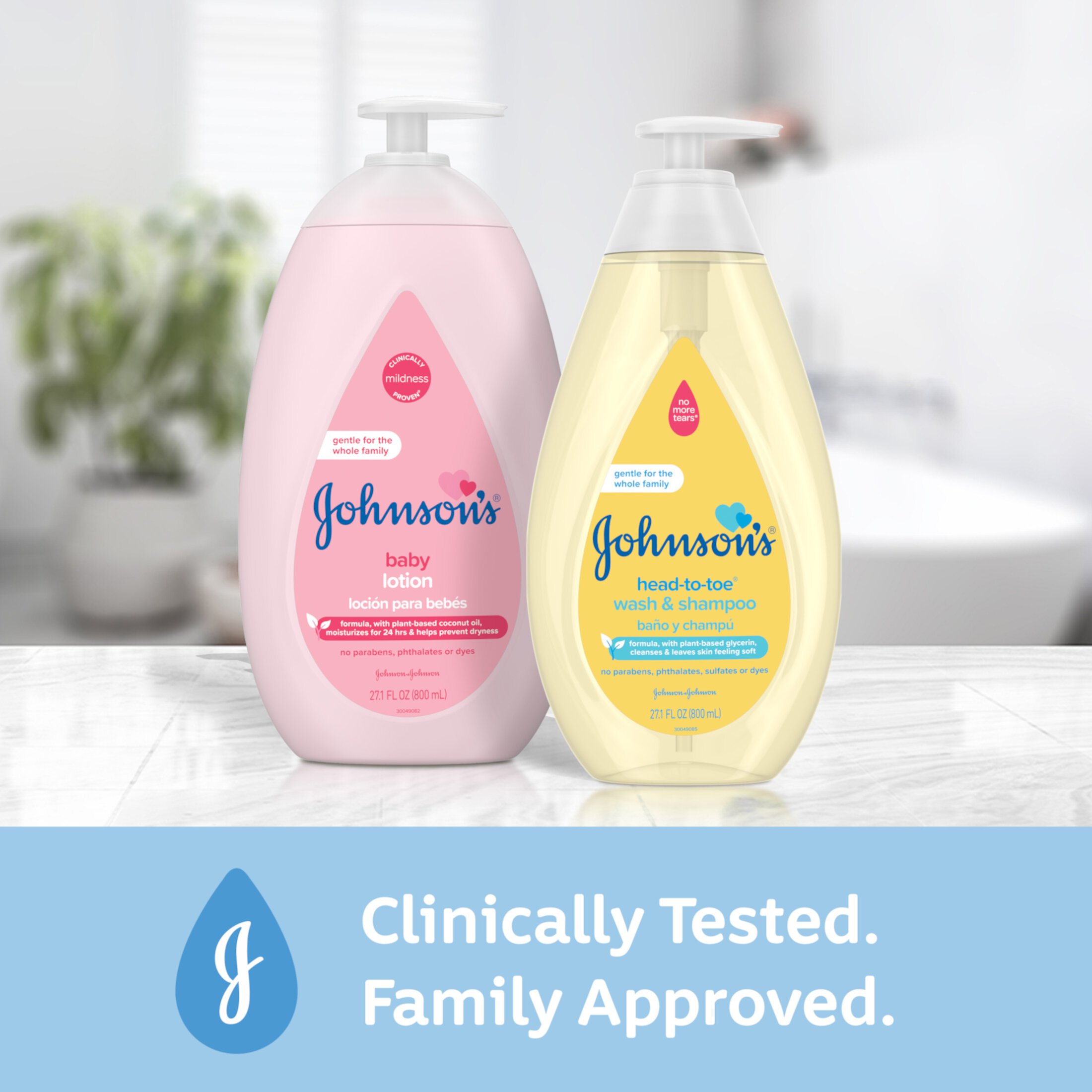 Johnson's Moisturizing Pink Baby Lotion with Coconut Oil, 13.6 fl. oz Visit the Johnson's Store