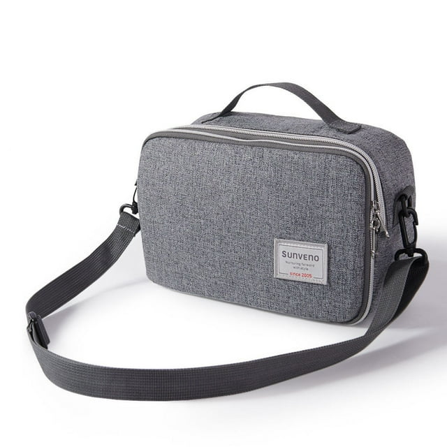 Sunveno Water-Resistant Portable Changing Bag, Gray, 1 Count Sunveno