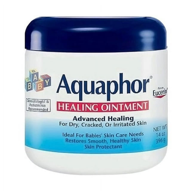 Aquaphor Baby Healing Ointment For Dry Or Cracked Skin, Jar - 14 Oz Visit the Aquaphor Store