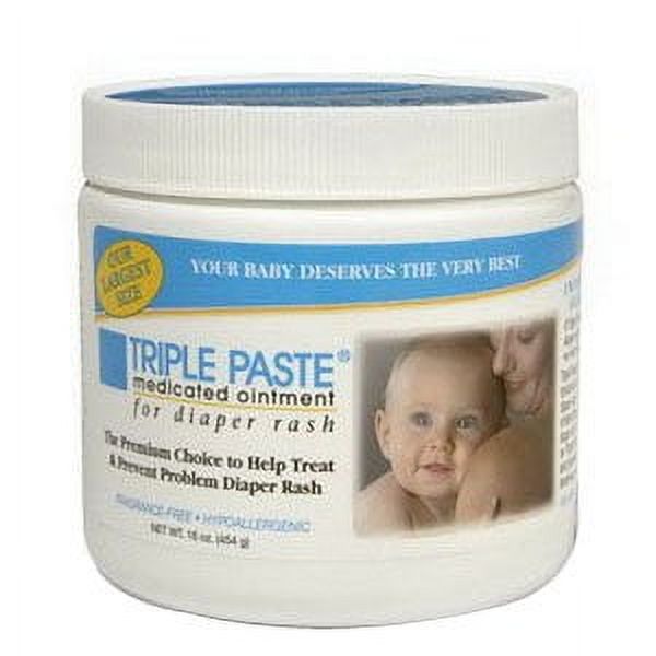 Triple Paste Medicated Ointment 16 oz Jar, 1 Count Triple Paste