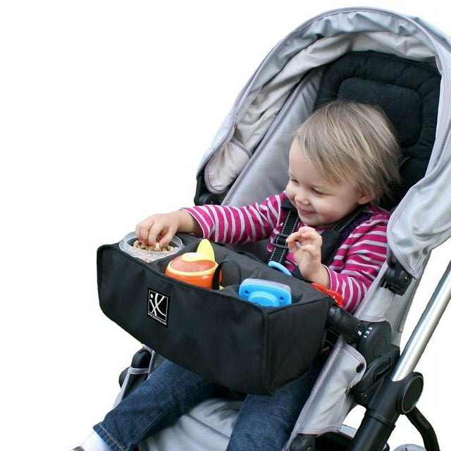 J.L. Childress Food 'N Fun Stroller Snack Tray, Black J.L. Childress