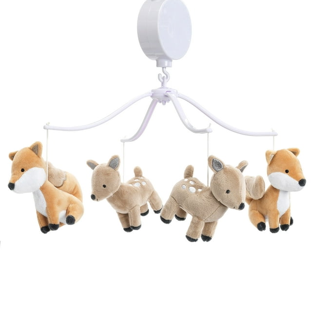 Bedtime Originals Deer Park Musical Baby Crib Mobile Soother Toy - Woodland Bedtime Originals