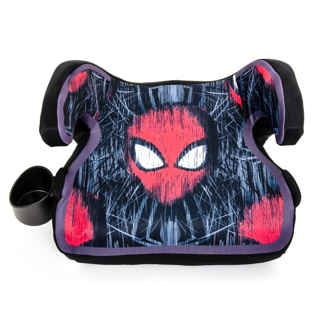 KidsEmbrace Backless Booster Car Seat, Marvel Spiderman Web, Red KidsEmbrace