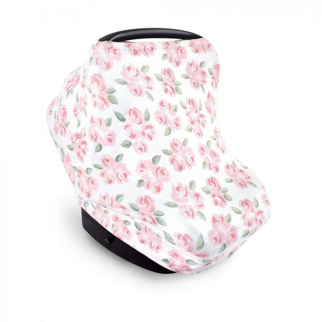 Little Treasure Baby Girl Multi-use Car Seat Canopy, Beyoutiful, One Size Little Treasure