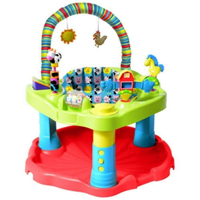 Evenflo ExerSaucer Activity Center, Bouncing Barnyard Visit the Evenflo Store