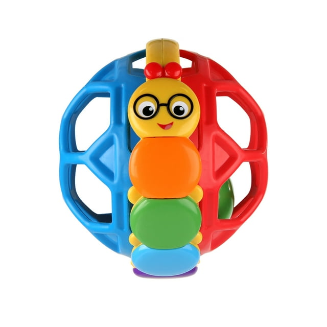 Baby Einstein Bendy Ball Easy Grasp Oball Rattle Toy, Ages 3 Months+ Visit the Baby Einstein Store