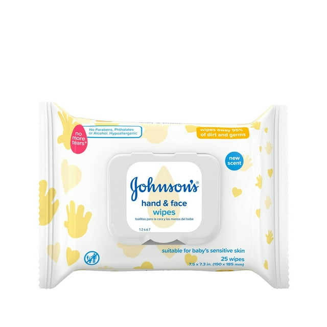 Johnson's Hand & Face Wipes Visit the Johnson's Store