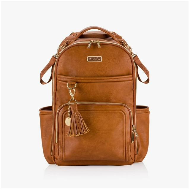 Itzy Ritzy Boss Plus Diaper Bag Backpack - Cognac Visit the Itzy Ritzy Store