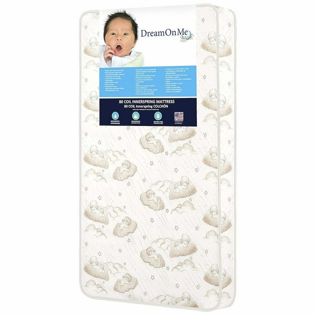 Dream on Me Twilight 80 Coil Crib & Toddler Innerspring Mattress Dream On Me